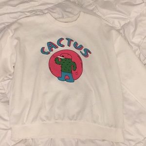 CUTE CACTUS SWEATSHIRT